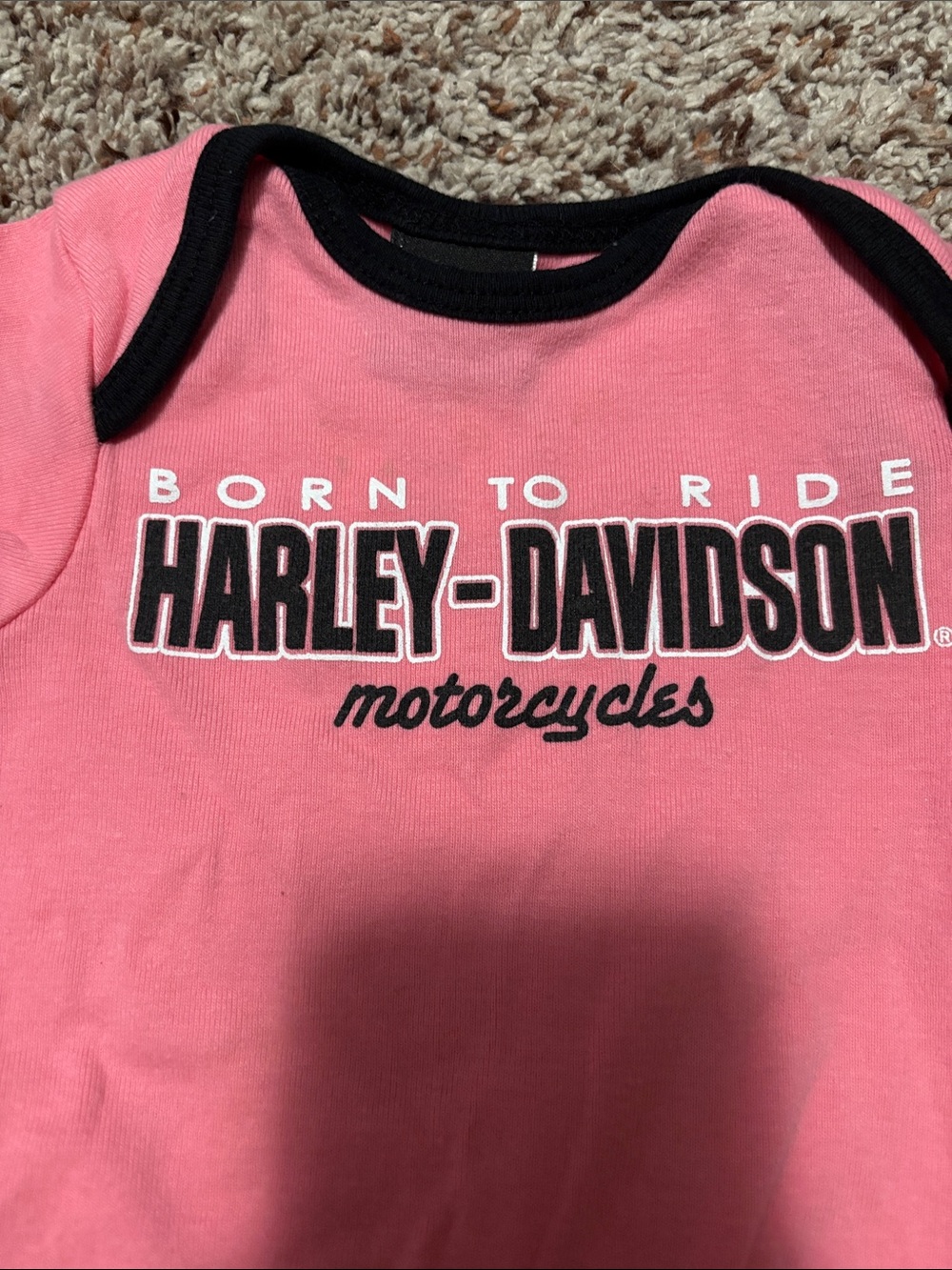 Harley Davidson girls onesies (2) - Picture 5 of 5
